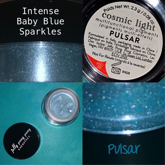 Cosmic Light Multifunctional Eye Pigment, "Pulsar", Icy Light Blue❄️ - Picture 3 of 8